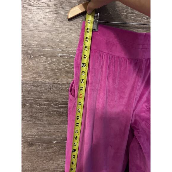 Victoria’s Secret TRACKSUIT SET Velvet Jacket & Jogger Velour Hot Pink Medium - Picture 16 of 16